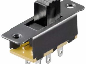 Comutator glisant 15.5mm 2x UM 6 pini ON-ON Goobay