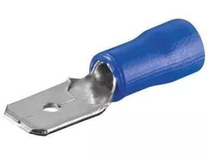 Conector albastru tata 6.4x0.8mm fixPoint