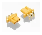 Conector alimentare DC soclu MR30 mama 3pin 15A 500V pentru PCB THT AMASS MR30PW-FB