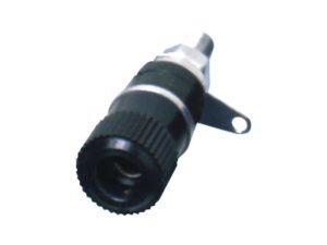 Conector banana mama 4mm poate fi cositorit negru HOME