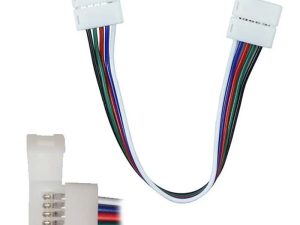 Conector banda LED flexibil 5050 RGB+ALB 5 fire V-TAC
