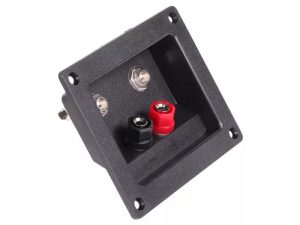 Conector boxa 2 banana cu 2x jack