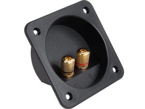 Conector boxa 2 banane aurii