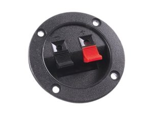 Conector boxa 2 contacte push rotund