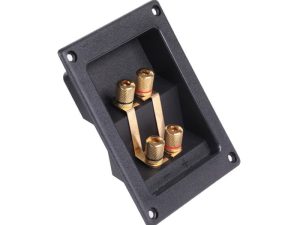Conector boxa 4 terminale aurite