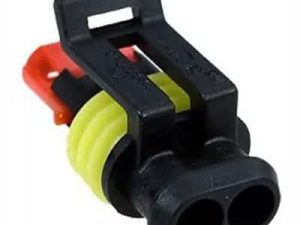 Conector cablu Superseal 1.5 mama mufa 2 pini IP67 TE Connectivity 282080-1