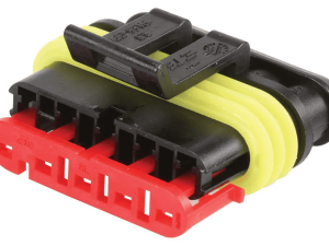 Conector cablu Superseal 1.5 mama mufa 5 pini IP67 TE Connectivity 282089-1