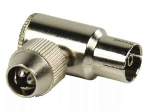 Conector coaxial profesional mama cotit Valueline