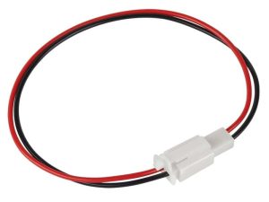 Conector DC mama-tata cu cablu 30cm 2x0.5mm pentru alimentare auto