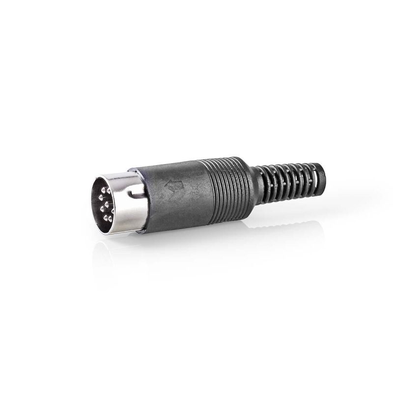 conector-din-nedis-6-pini-tata-1buc-negru-cavc20903bk