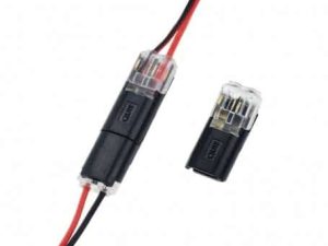 Conector in i pentru doua fire rapid cu blocare