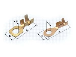 Conector inel M5 20x8.7x5.2 mm pentru fir 0.8-2.5 mm