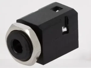 Conector Jack 3.5 mm CLIFF FC681375VH soclu mama stereo 3 contacte pe panou cu piulita