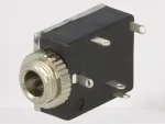 Conector Jack 3.5 mm LUMBERG 1503-09 soclu mama stereo cu intrerupator dublu cu montare pe placa /panou