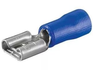 Conector mama albastru 6.4x0.8mm fixPoint