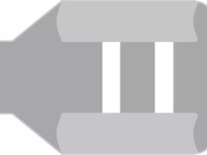 Conector papuc 6.3mm 0.8mm Valueline