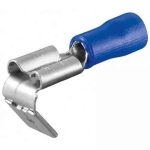 Conector papuc tata+mama albastru 6.4x0.8mm Goobay