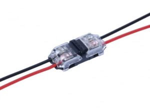 Conector rapid cu blocare in i pentru doua fire
