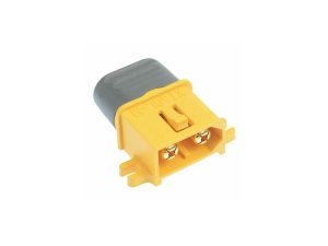 Conector XT60 alimentare DC mufa tata 2pin lipire galbena AMASS XT60L-M