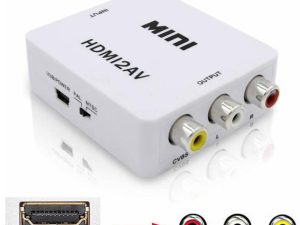 Convertor audio/video de la HDMI 1080P la 3x RCA audio/video
