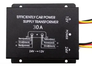 Convertor auto IN 24V intrare la OUT 12V /30A iesire (559)
