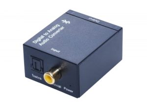 Convertor DIGITAL Toslink la Audio analog RCA + Bluetooth