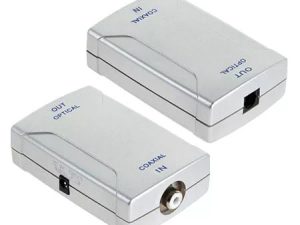 Convertor optic RCA la TOSLINK cu alimentare Cabletech