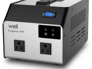 Convertor tensiune 220V - 110V 1000VA 2 iesiri Well