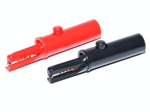 Crocodil 51 mm total izolat banana pentru multimetru 1buc rosu sau negru