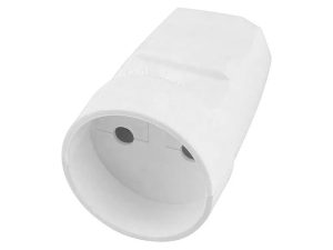 Cupla electrica fara impamantare 16A 250VA alba URZ3022