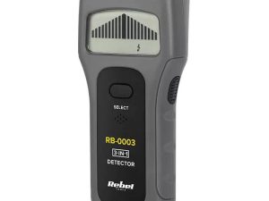 Detector 3in1 REBEL detectare metal/profile de lemn in perete