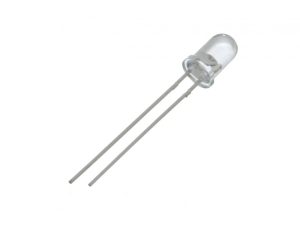 Dioda LED 5mm alb 3.2VDC 20mA