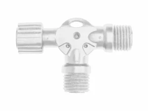 Distribuitor in T alb pentru instalatii luminoase Home KTTW5