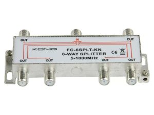 Distribuitor semnal TV 6 cai 862 Mhz Konig
