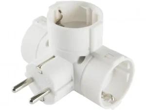 Distribuitor tip T 3x schuko socluri 250V 16A 3680W TPF-36 Home