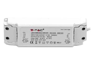 Driver pentru panou LED 29W 25-36VDC 800mA A++ IP20 V-TAC