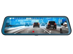 DVR auto si camera fata /spate in oglinda L200 4K Ultra HD Ecran tactil 9.66" PEIYING BASIC PY-DVR032