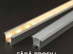 Ecran opal pentru profil LED 1m PHENOM