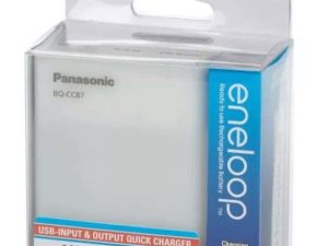 Eneloop Incarcator USB & boster include acumulatori 4x AA(R6) 1900mAh Panasonic K-KJ87MCC40USB