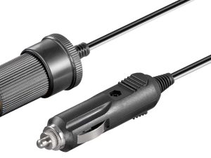 Extensie bricheta auto 12V tata-mama 2m 2x0.5mm2 cu siguranta 2.5A Goobay 11425