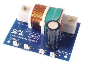 Filtru 4 ohmi si 8 ohmi 300W pentru difuzoare tip subwoofer SAL