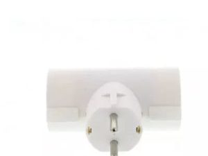 Fisa cu contact protectie SCHUKO la 3x SCHUKO Well