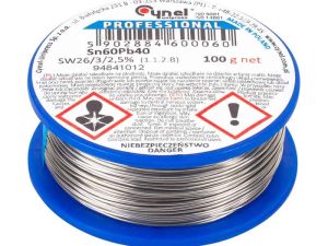 Fludor 0.9mm SN60 PB40 rola 100g CYNEL