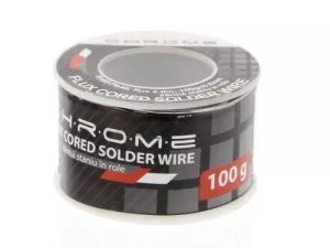 Fludor 100gr 0.8mm SN60 PB40 Flux 2% Chrome