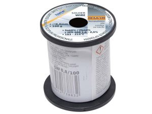 Fludor cositor cu sacaz 0.8mm 100g SN/PB 60/40 2.5flux HOME
