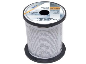 Fludor cositor cu sacaz 2.0mm 100g SN/PB 60/40 2.5flux HOME