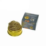 Ghem din sarma pentru curatare varf letcon de lipit cu suport ZD-10W-2