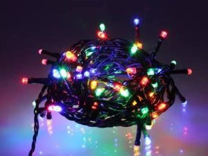 Ghirlanda luminoasa 100 LED-uri multicolore cu jocuri de lumini WELL
