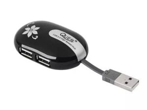 Hub USB 4 porturi QUER USB2.0 480Mbit/s