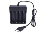 Incarcator acumulatori 4x 18650 de la 230V incarcare 1200mA